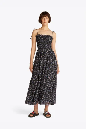 Tommy Hilfiger Maxi-jurk TJW AOP CHIFFON MAXI DRESS EXT