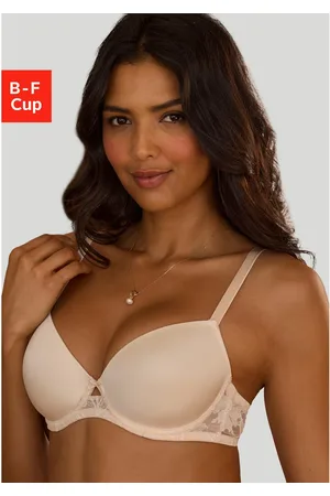 Lascana Bh met steuncups met beugel en prachtige kanten rug, sexy lingerie
