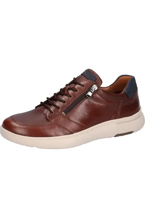 Waldläufer Sneakers Heiko in schoenwijdte h (= zeer breed), vrijetijdsschoen, lage schoen, veterschoen