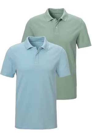 john devin Poloshirt met subtiele hoogwaardige logoborduursel - 2-pack voordeel (2-delig, In set van 2)
