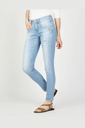 Gang Relax fit jeans 94AMELIE met dubbele rechter achterzak