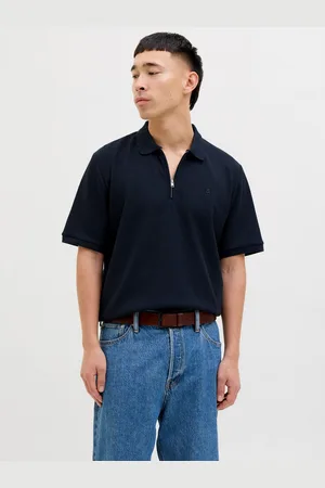JACK & JONES Poloshirt JJEAUSTIN ZIP POLO SS NOOS