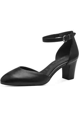 Tamaris Gesppumps , avondschoen, feestelijke schoen, blokhak, met klittenband