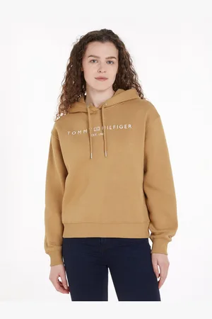 Tommy Hilfiger Hoodie MDRN REG CORP LOGO HOODIE met geborduurd logo-opschrift