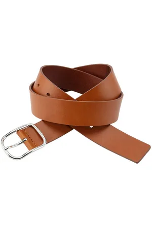 HUGO BOSS Leren riem Clea_Sz35 met pingesp
