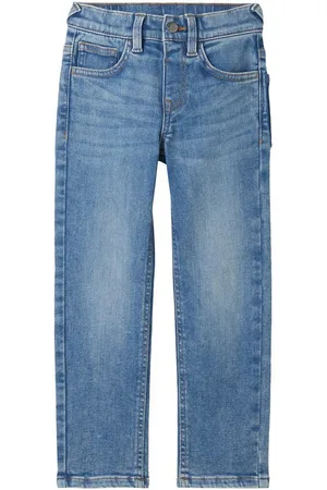 TOM TAILOR Wijde jeans met steen-look