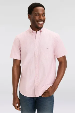 GANT Overhemd met korte mouwen REG CLASSIC OXFORD STRIPE SS SHIRT