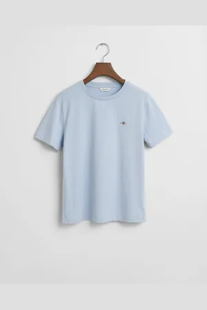 GANT T-shirt REG SHIELD KA T-SHIRT met een klein geborduurd wapenschild op de borst