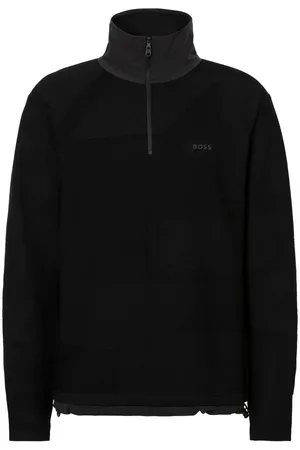 HUGO BOSS Gebreide trui Zodak met opstaande kraag