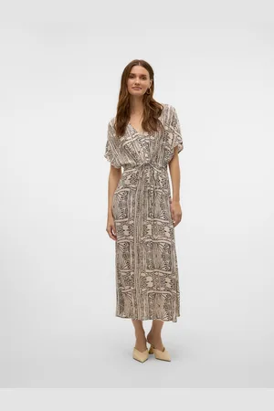 VERO MODA Maxi-jurk VMMENNY SS 7/8 KAFTAN WVN GA