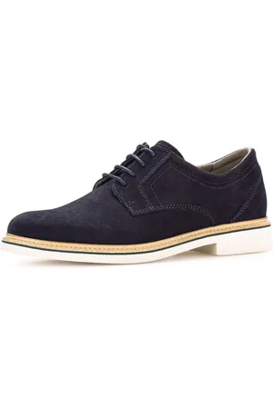 Gabor Veterschoenen , blokhak, business schoen, lage schoen met siersteken, g-breedte