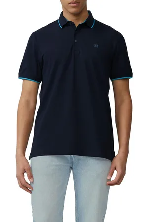 QS by s.Oliver Poloshirt met contrastdetails