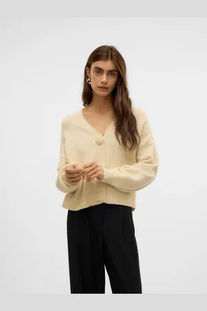 VERO MODA Vest VMCECILY LS V-NECK CARDIGAN GA