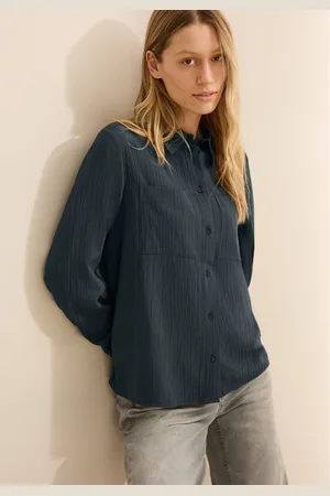 CECIL Overhemdblouse met structuur