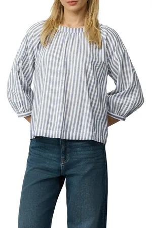 QS by s.Oliver Blouse met lange mouwen met streepmotief