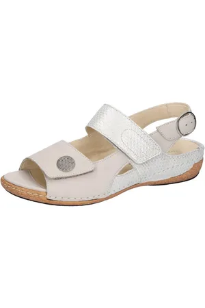 Waldläufer Sandalen HELIETT , zomerschoen, klittenbandschoen, sleehak, in comfortwijdte h (=zeer breed)