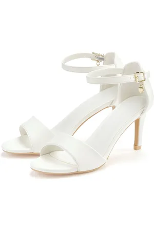 Lascana Highheel sandaaltjes Zomerschoen sandaal, riemzandalen VEGAN