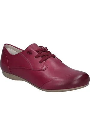 Josef Seibel Instappers Fiona 01 Comfortschoen, instapschoen met elastische decoratieve veters