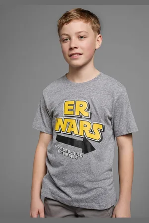Kidsworld T-shirt ER WARS Lange mouwen, basic pasvorm, trendy print, ronde hals