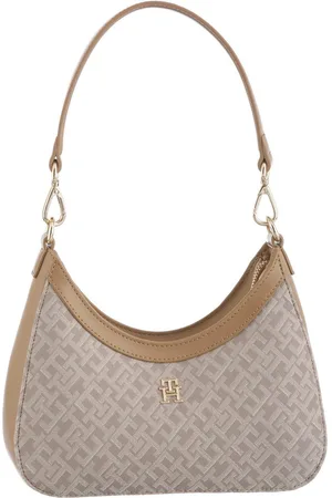 Tommy Hilfiger Schoudertas TH JACQUARD SHOULDER BAG Dames schoudertas, minibag, clutch met TH-logo