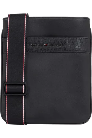 Tommy Hilfiger Schoudertas TH CORP MINI CROSSOVER , heren schoudertas, messenger bag met elegante logo-opdruk