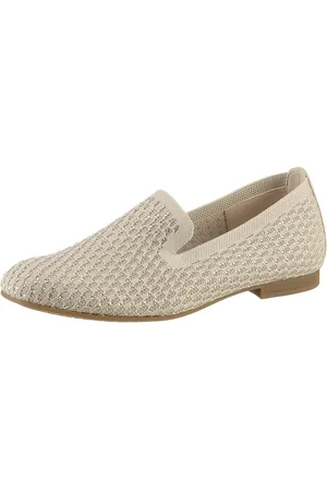 Gabor Instappers , blokhak, loafer, comfortabele schoen met fonkelende strass-steentjes