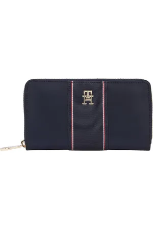 Tommy Hilfiger Portemonnee POPPY LRG ZA CORP , dames portemonnee met gekleurde accenten