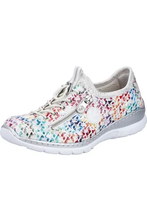 Rieker Slip-on sneakers , instapschoen, vrijetijdssneaker, lage schoen met memosoft-inrichting