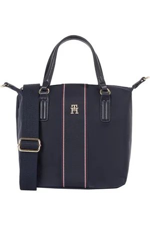 Tommy Hilfiger Draagtas POPPY SMALL TOTE CORP , dames schoudertas, handtas met kleurrijke rits