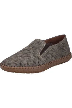 Rieker Instappers , loafer, instapschoen, casual slipper met kleine stretch-inzetten