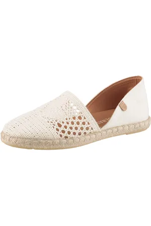 Verbenas Espadrilles Carmen Crochet-Lino Paris , slippers, zomerschoen, strandschoen in haak-look
