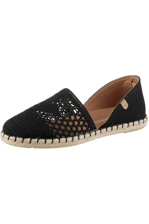 Verbenas Espadrilles Carmen Crochet-Lino Paris , slippers, zomerschoen, strandschoen in haak-look