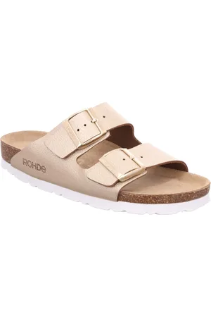 Rohde Slippers Alba Zomerschoen, huisschoen, tweesluiter, slippers met zacht voetbed