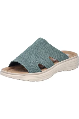 Rieker Slippers , zomerschoen, huisschoen, slippers, strandschoen met voetbed