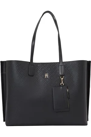 Tommy Hilfiger Draagtas TH DISTINCT TOTE MONO , dames handtas, schoudertas, shopper met th-logo-embleem