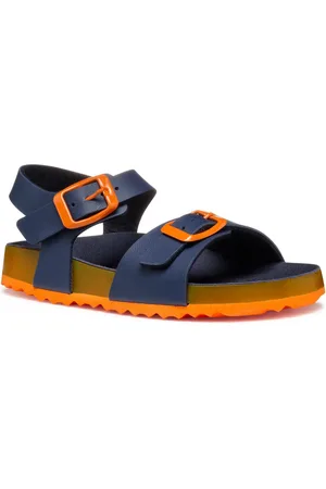 Geox Sandalen J GHITA BOY , zomerschoen, slipperschoen met voetbed
