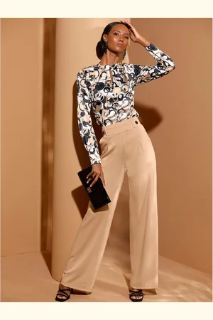 CRÉATION L Satijnen blouse