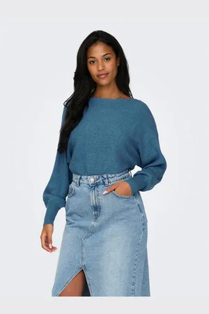 ONLY Gebreide trui ONLADALINE L/S SHORT PULLO KNT NOOS