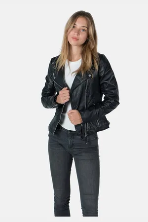 Freaky Nation Leren jack Biker Princess