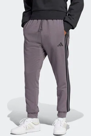 adidas Sportbroek M 3S FT TC PT Joggingbroek van zacht French Terry materiaal (1-delig)