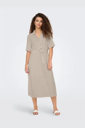 JDY Blousejurk SAY 2/4 MIDI SHIRT DRESS WVN NOOS
