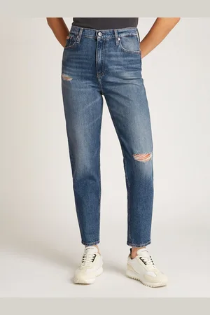 Calvin Klein Mom jeans MOM JEAN met scheuren