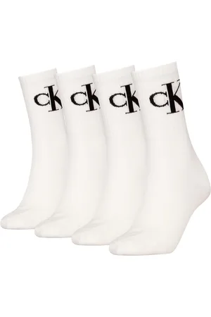Calvin Klein Sokken CKJ WOMEN SOCK 4P MONOGRAM ECOMM (4 paar, 4 paar)