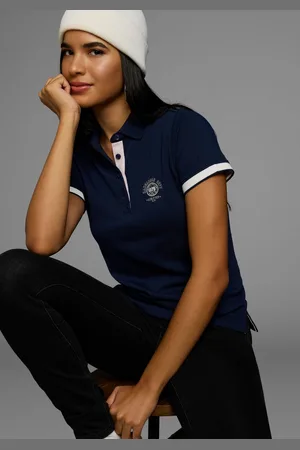 KangaROOS Poloshirt met veel details en branding