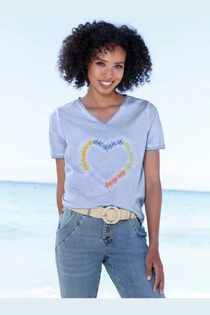 Heine Shirt met korte mouwen Shirt (1-delig)