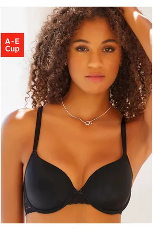 QS by s.Oliver Bh met steuncups met unieke kanten details in grafische look, ondergoed