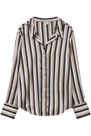 VERO MODA Overhemdblouse VMBLAISE L/S V-NECK SHIRT WVN BTQ