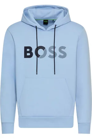 HUGO BOSS Hoodie Soody Tape Logo met modieuze logo-print