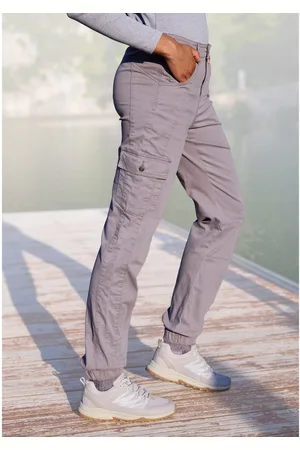 Vivance Trekkingbroek Cargo Jeans Optik Katoenmix met cargozakken