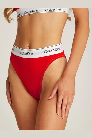 Calvin Klein Slip HIGH LEG TANGA met hoge beenlijn